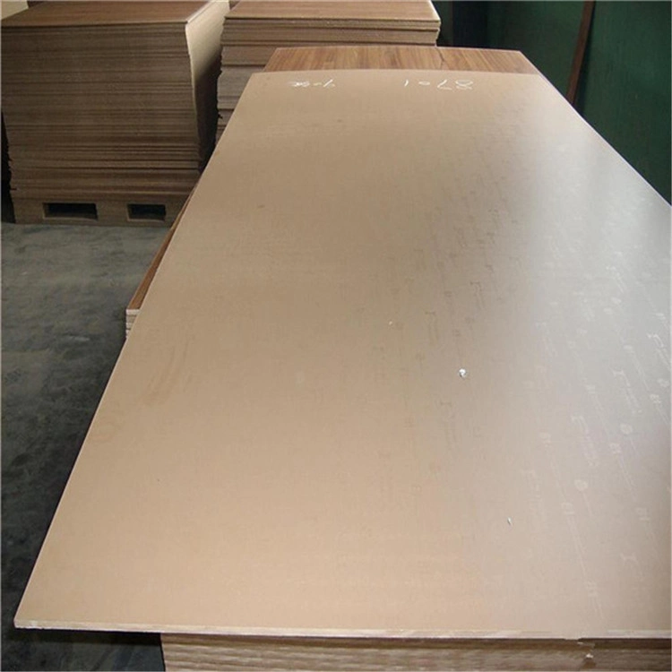 18mm Raw Plain MDF HDF Melamine MDF for Kitchen Cabinet Laminated Board