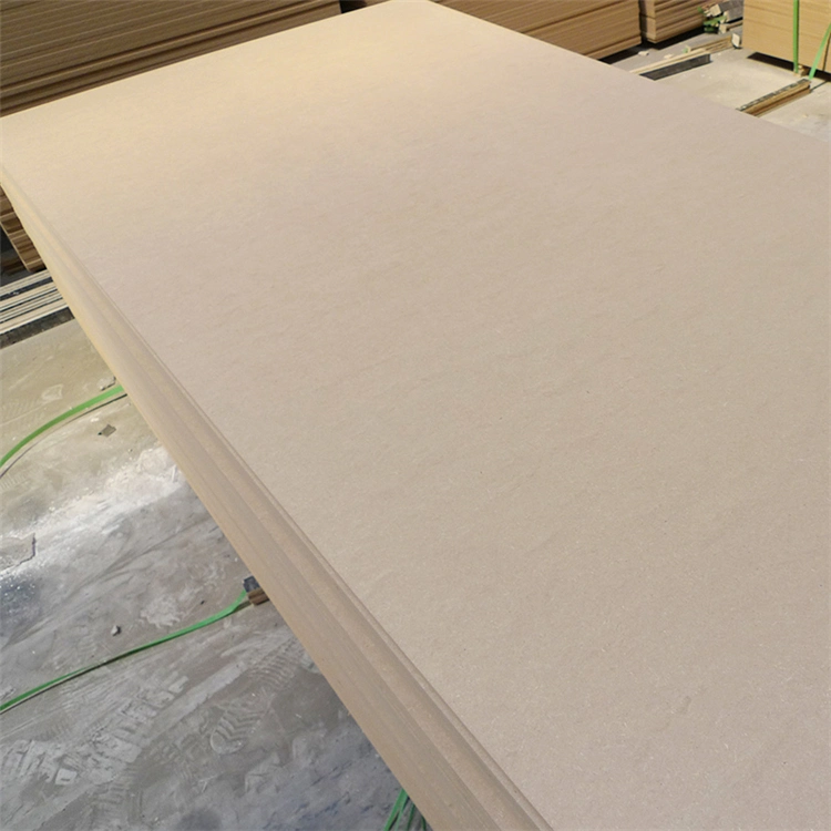 18mm Raw Plain MDF HDF Melamine MDF for Kitchen Cabinet Laminated Board