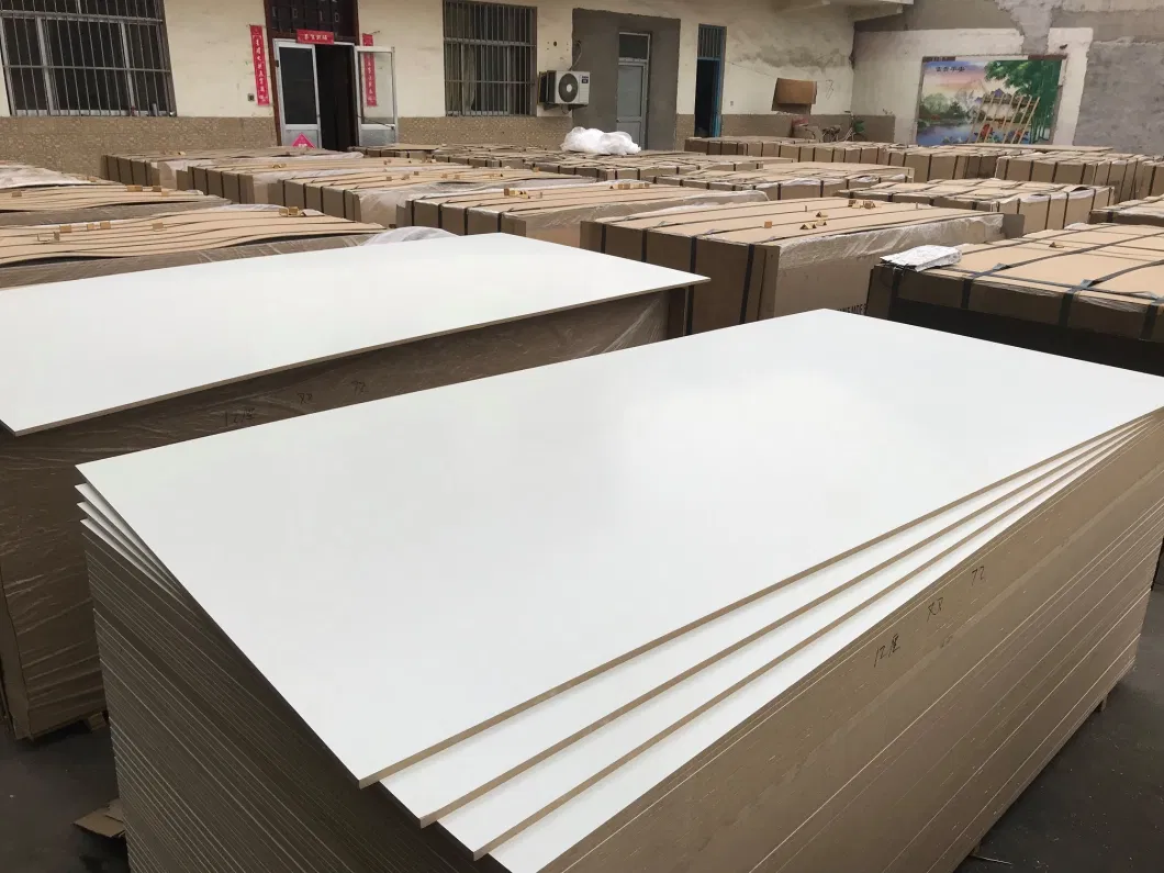 Laminated MDF/Melamine Board/Melamine MDF with High Quality Competitive Price