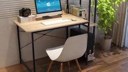 Computertisch, einfacher Schreibtisch, modulare Möbel 0314