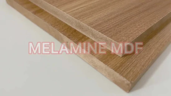 Bester Preis Hochglanz-Melamin-MDF-Platte, 18 mm dicke MDF-Platte