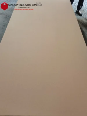 18 mm dicke rohe MDF-Platte/wasserdichte MDF-Platte/laminiertes MDF in China